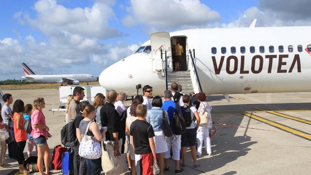 Volotea à Bordeaux